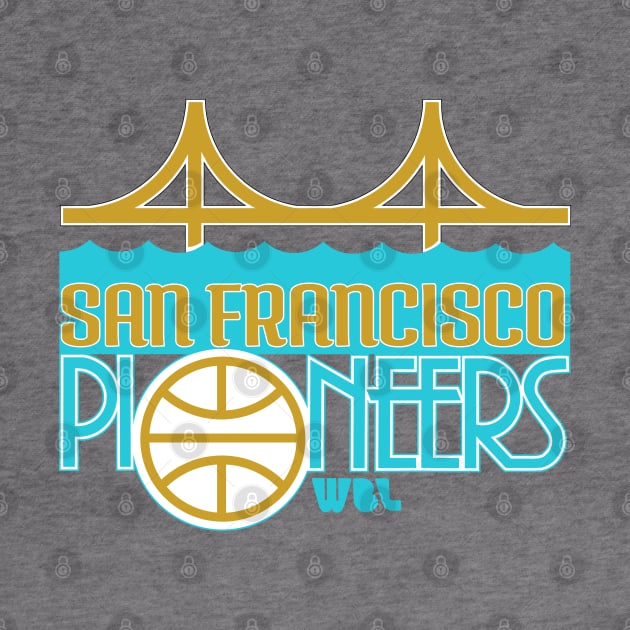 Defunct San Francisco Pioneers WBL Basketball 1979 by LocalZonly